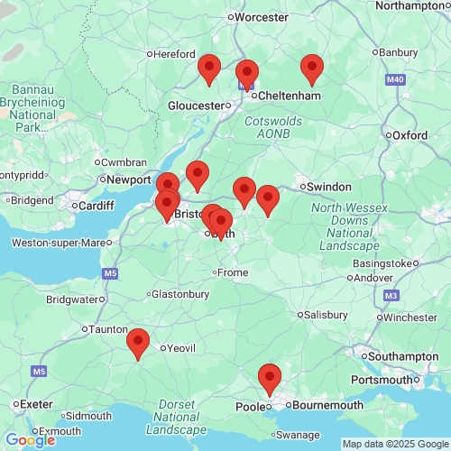 Map of Recent Inspections