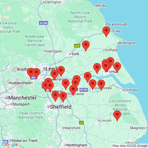 Map of Recent Inspections