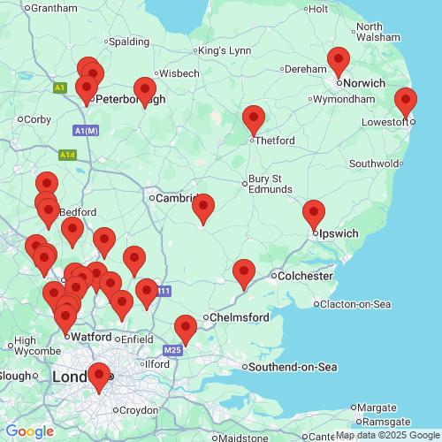 Map of Recent Inspections