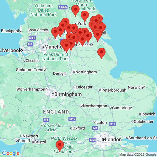 Map of Recent Inspections