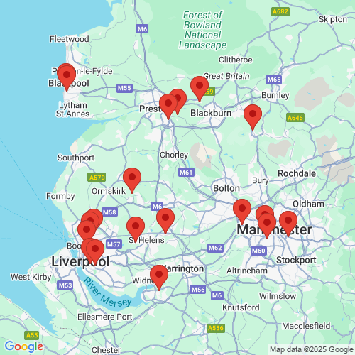 Map of Recent Inspections