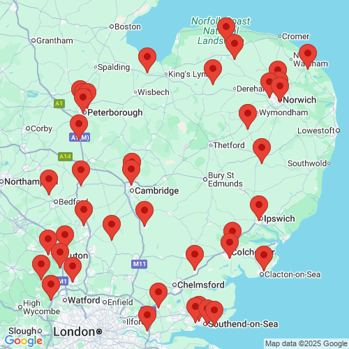 Map of Recent Inspections