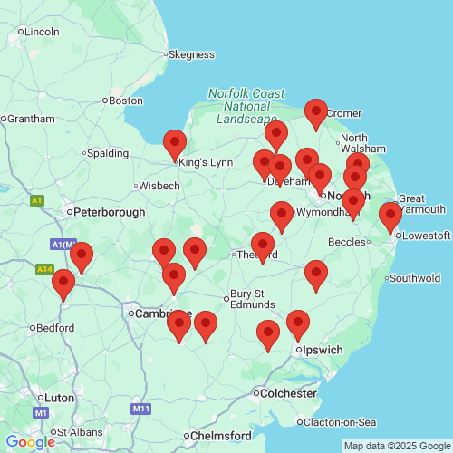 Map of Recent Inspections
