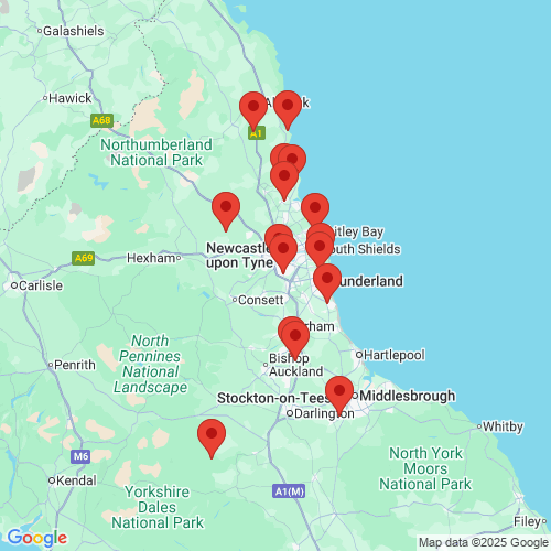 Map of Recent Inspections