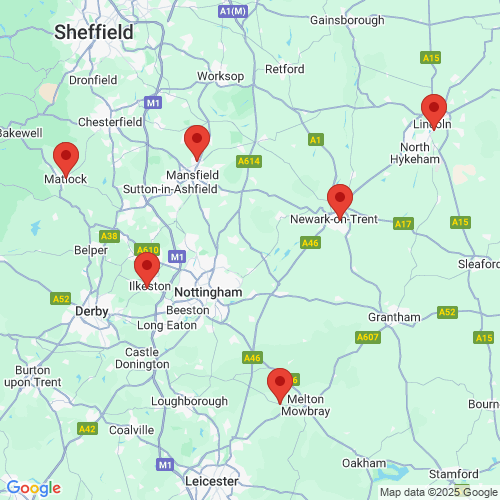 Map of Recent Inspections