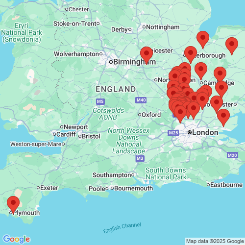 Map of Recent Inspections
