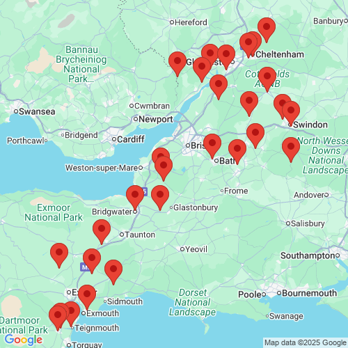 Map of Recent Inspections