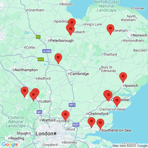 Map of Recent Inspections