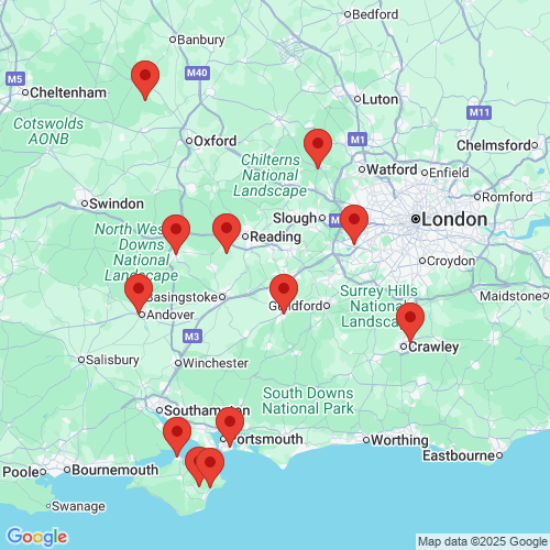 Map of Recent Inspections
