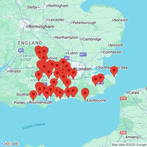 Map of Recent Inspections