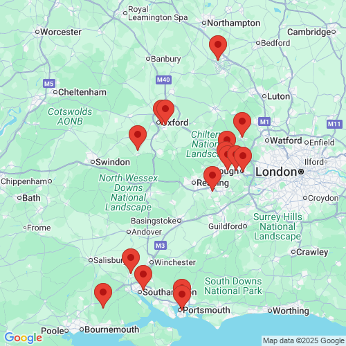Map of Recent Inspections