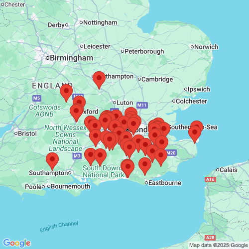 Map of Recent Inspections