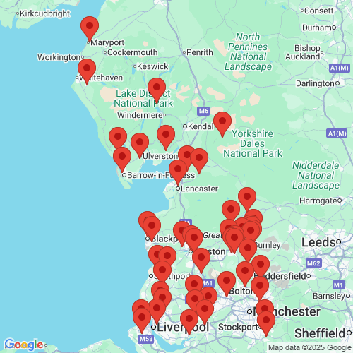 Map of Recent Inspections