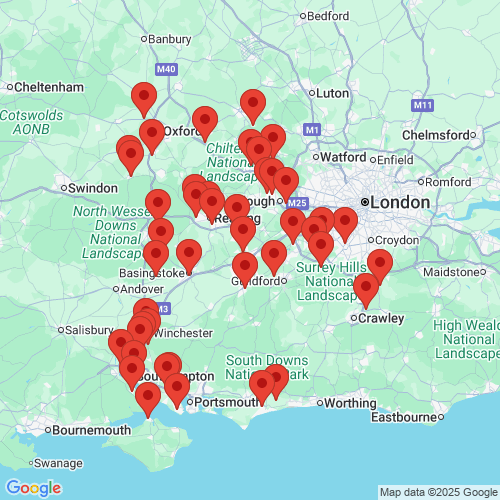 Map of Recent Inspections