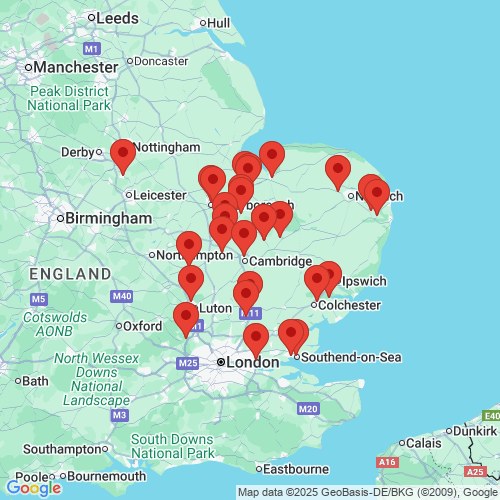 Map of Recent Inspections