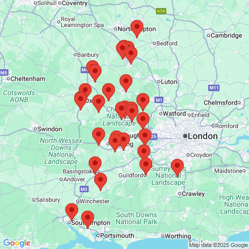 Map of Recent Inspections