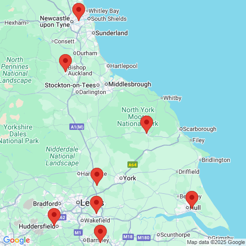 Map of Recent Inspections
