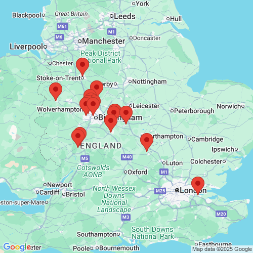 Map of Recent Inspections