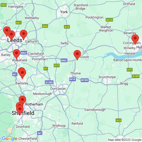 Map of Recent Inspections