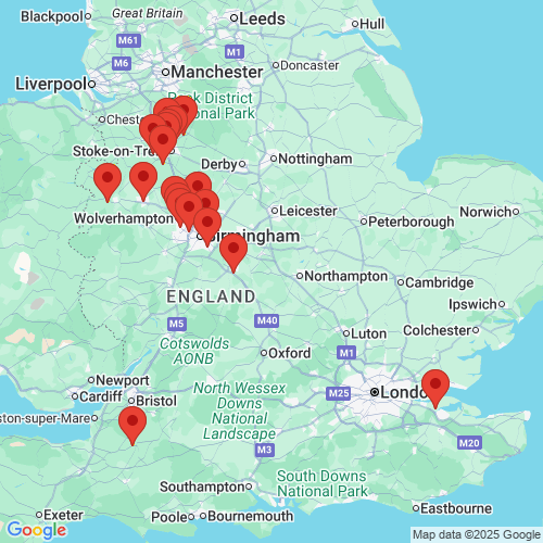 Map of Recent Inspections