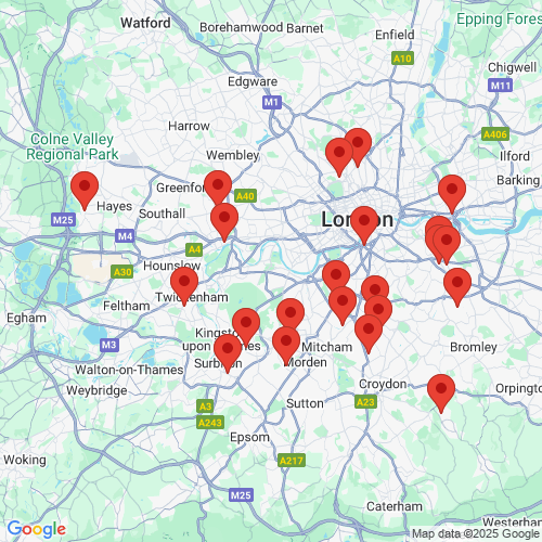 Map of Recent Inspections