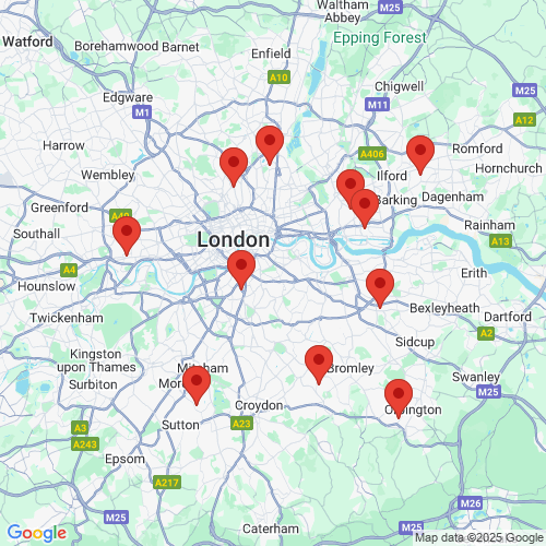 Map of Recent Inspections