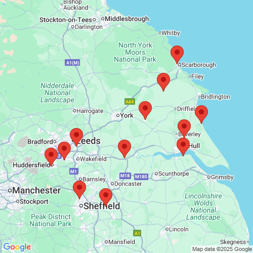 Map of Recent Inspections