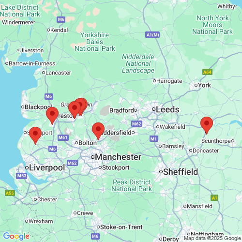 Map of Recent Inspections