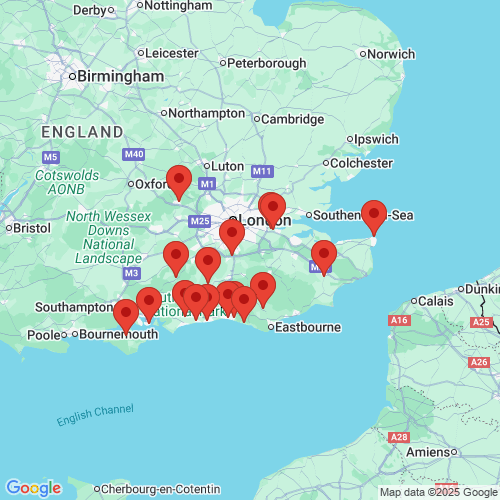 Map of Recent Inspections
