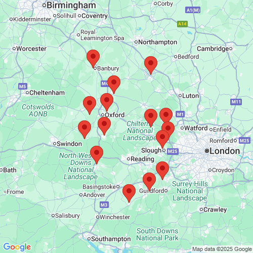 Map of Recent Inspections