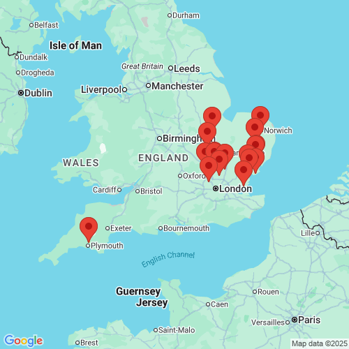 Map of Recent Inspections
