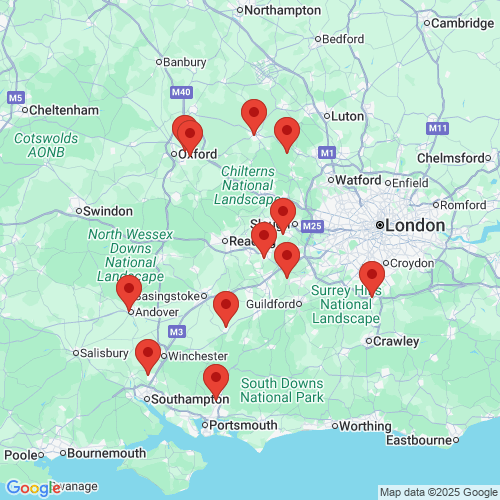 Map of Recent Inspections