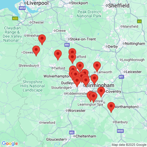 Map of Recent Inspections
