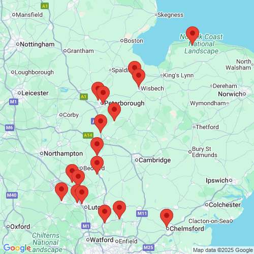 Map of Recent Inspections