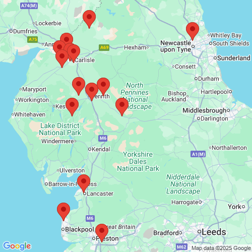 Map of Recent Inspections