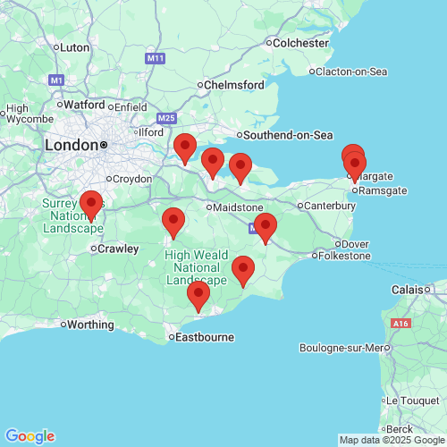Map of Recent Inspections