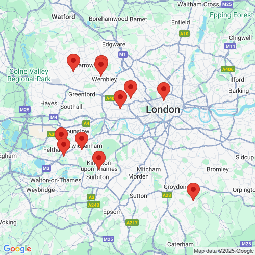 Map of Recent Inspections