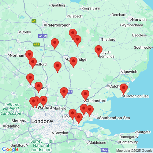 Map of Recent Inspections