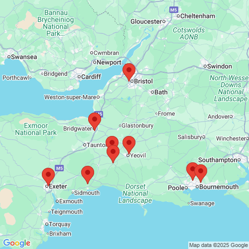 Map of Recent Inspections