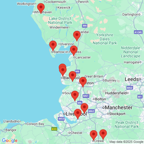Map of Recent Inspections