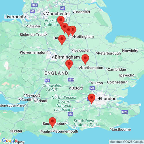 Map of Recent Inspections