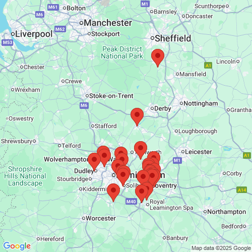 Map of Recent Inspections