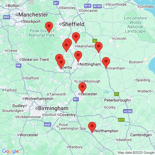 Map of Recent Inspections