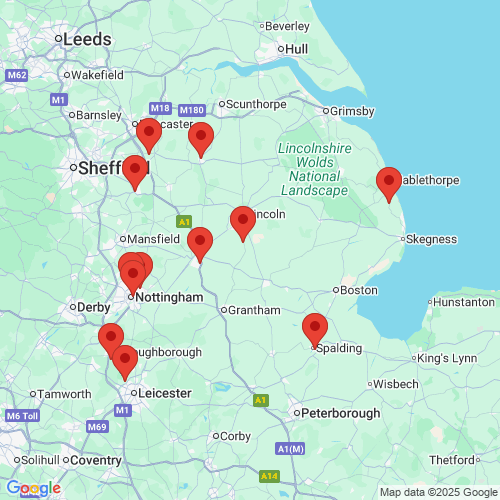 Map of Recent Inspections
