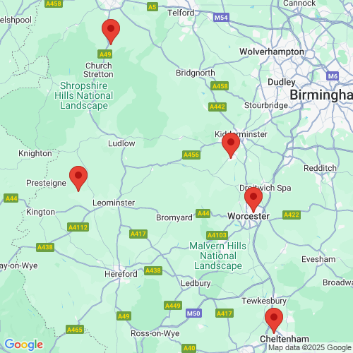 Map of Recent Inspections