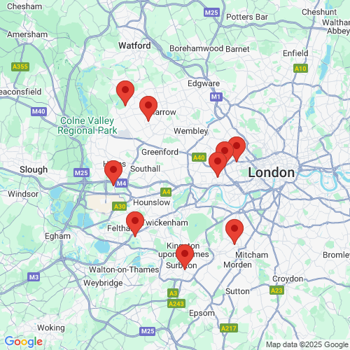 Map of Recent Inspections