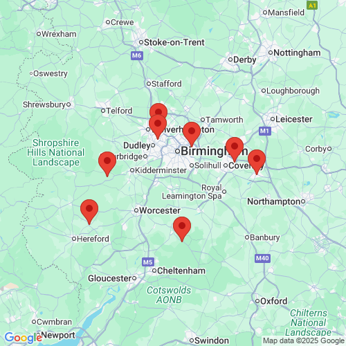 Map of Recent Inspections
