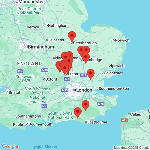 Map of Recent Inspections