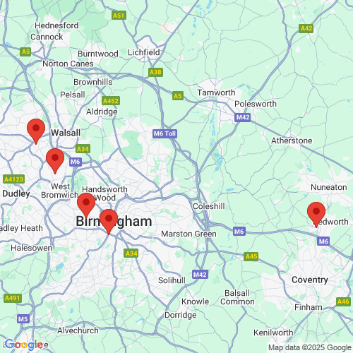 Map of Recent Inspections