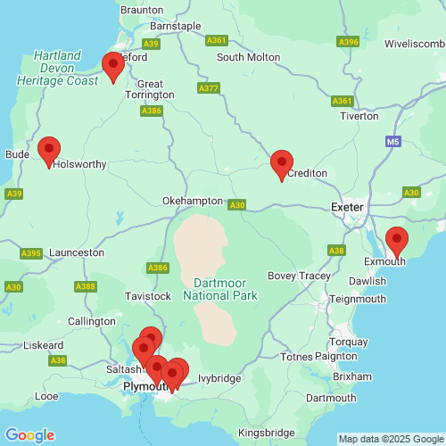 Map of Recent Inspections